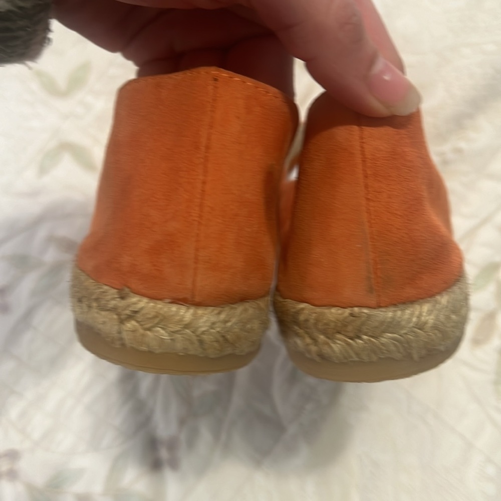 Patrica green suede slip ons - Picture 7 of 8